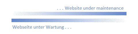 ...  website under maintenance :: Webseite unter Wartung...